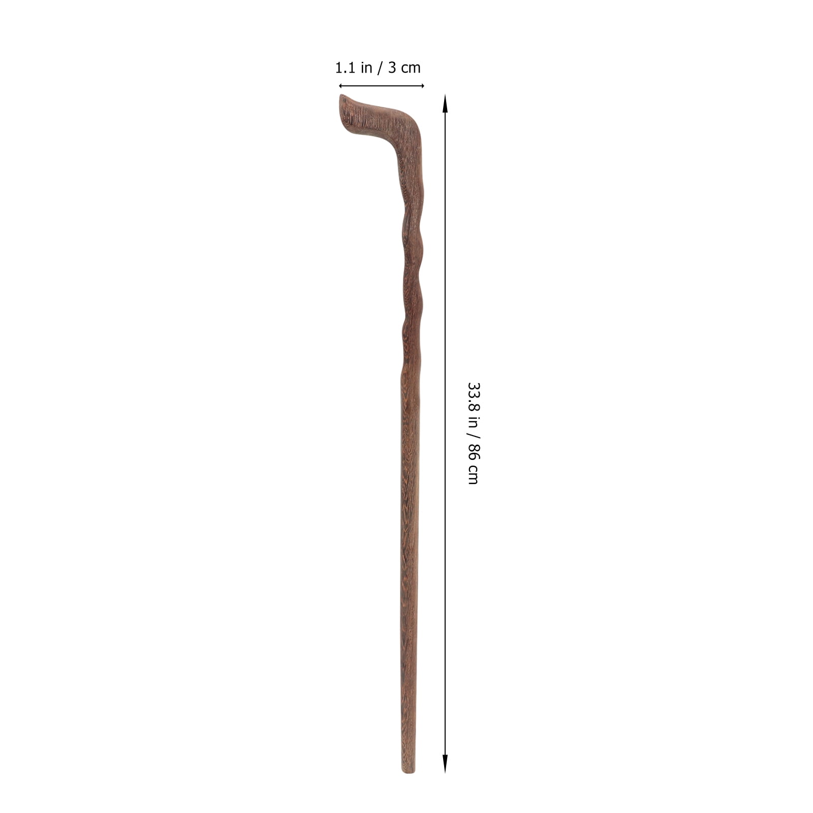 1Pack Trekking Poles High Quality Wood Firm Grip for Men and Women Mountaineering Aid - Image 2