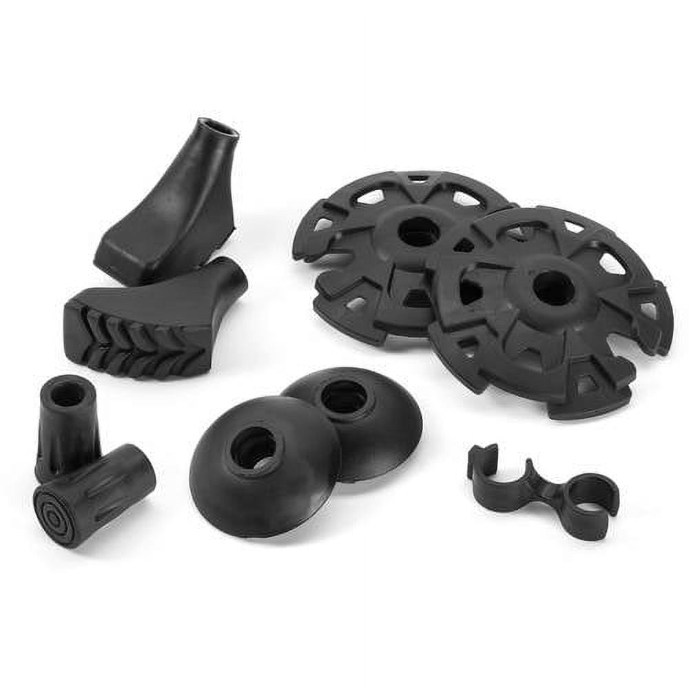 Cascade Mountain Tech Aircraft-Grade Aluminum Anti-Shock Twist Lock Trekking Poles, Length 26"-54" - Image 6