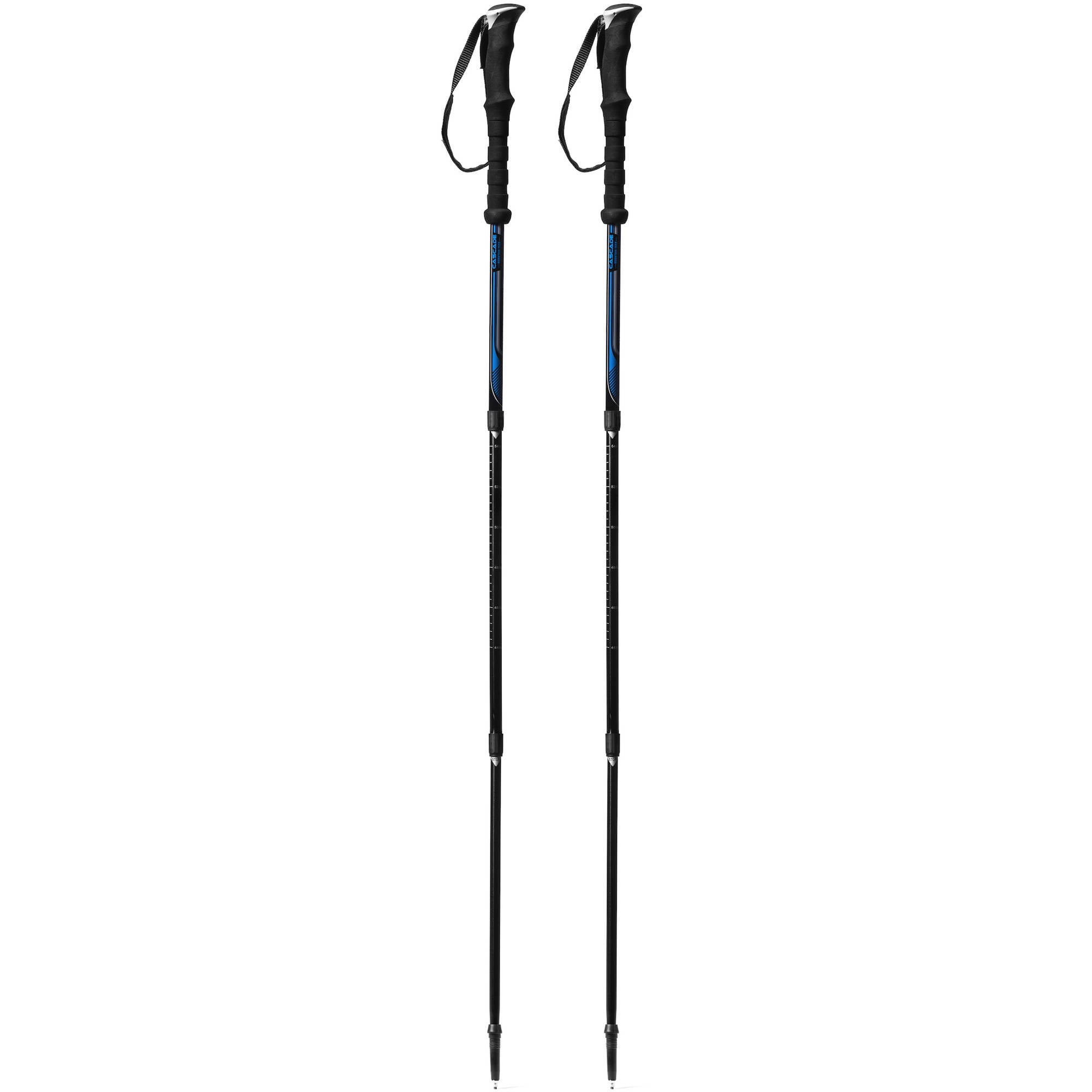 Cascade Mountain Tech Aircraft-Grade Aluminum Anti-Shock Twist Lock Trekking Poles, Length 26"-54" - Image 10