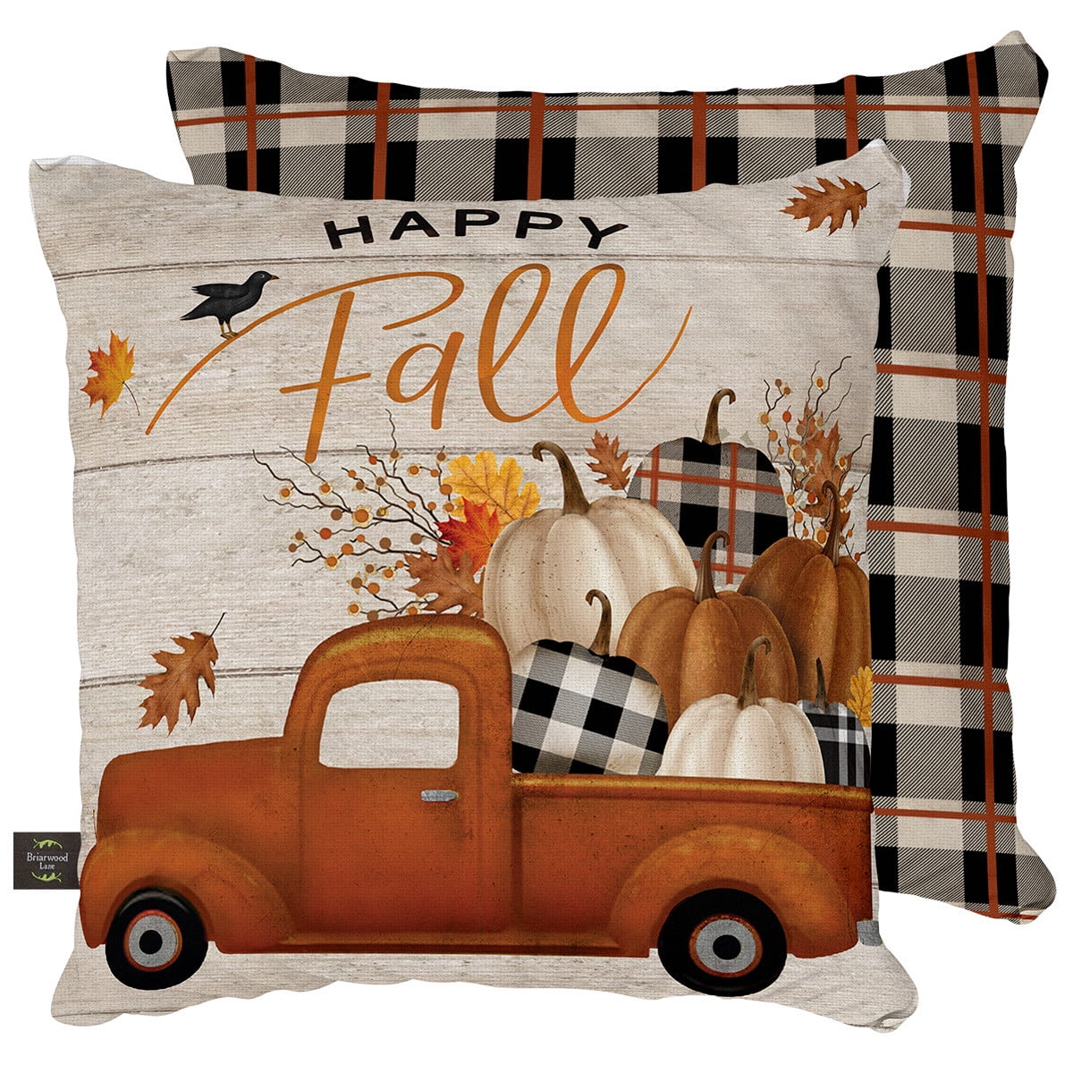 Briarwood Lane Happy Fall Pickup Decorative Pillow - Image 4